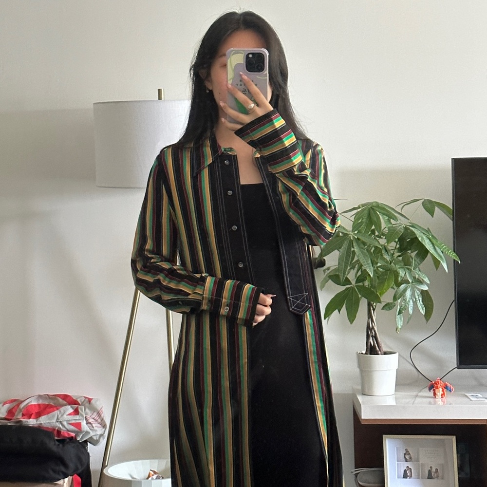 3.1 Phillip Lim Striped Duster